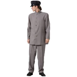 Chauffeur Costume / Conductor / Blue Man Group Suit / Super Deluxe -Epic Costumes 512UZ2BXplL. UL1500