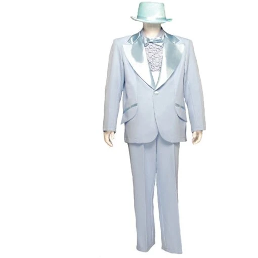 Harry Dumb And Dumber Costume / Dumb And Dumber Tuxedo / Light Blue