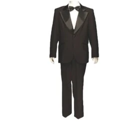 Formal Deluxe Tuxedo Without Shirt / Black