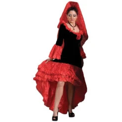 Black Spanish Dancer Costume