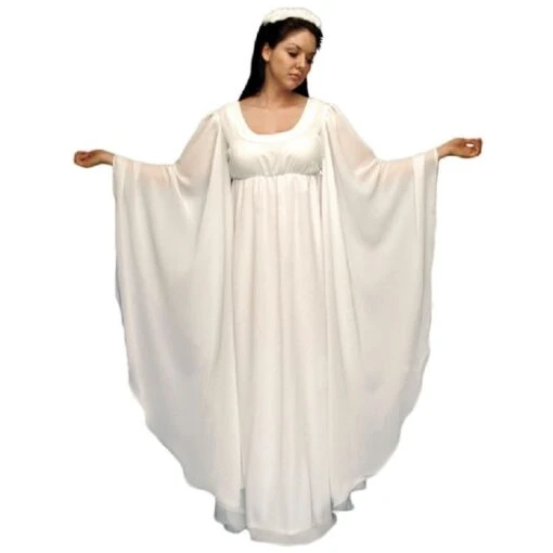 Angel Costume / Goddess / Fairy Costume / White Chiffon