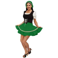 Octoberfest Costume / Beer Garden Girl / Biergarten Fraulein Costume Deluxe -Epic Costumes 51XBYC4qgmL. UL1500