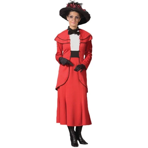 Red Mary Poppins Spoon Full Of Sugar Costume
