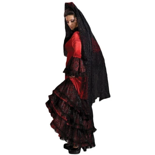 Red Spanish Dancer Costume