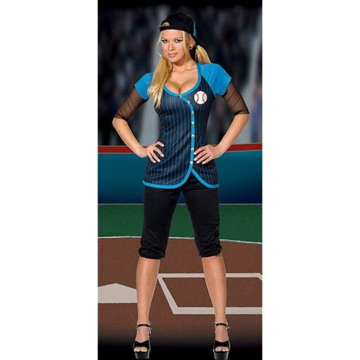 Dreamgirl Out Of Your League Women's Baseball Costume