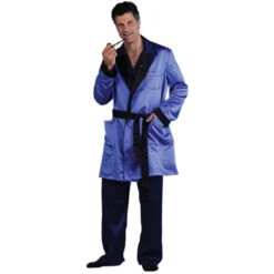 Magazine Publisher Robe And Pajamas Costume