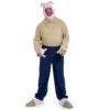 Lets Party Little Pig 1- Adult Costume / Pink - One Size -Epic Costumes 71SsECosI4L. SL1500