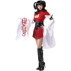 Sexy Geisha Samurai Warrior Costume