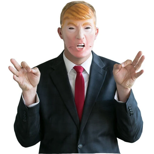 Donald Trump Mask With Movable Mouth
