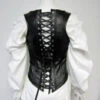 Black Waistcoat Corset -Epic Costumes B4072back
