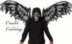 Fallen Angel Mask & Wings -Epic Costumes CC60548B