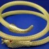 Roman Or Egyptian Woven Snake Asp Metal Armband -Epic Costumes CS15141P