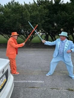 Harry Dumb And Dumber Costume / Dumb And Dumber Tuxedo / Light Blue -Epic Costumes ChristopherKrierBlue OrangeTux1 40223bb4 d68f 40de b24c 314fde55d83d