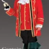 Captain Hook Costume / Red Captain Pirate / Captain Blackheart / Rental Only -Epic Costumes PirateT7724RC