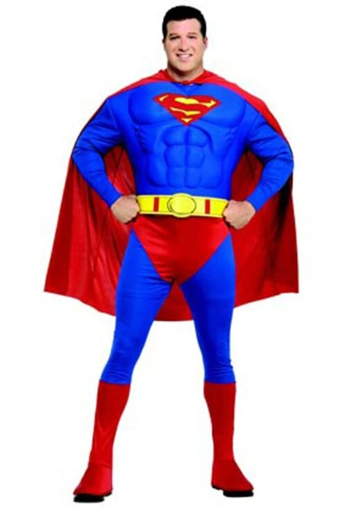 Superman™ Deluxe 3-D Muscle Chest Costume
