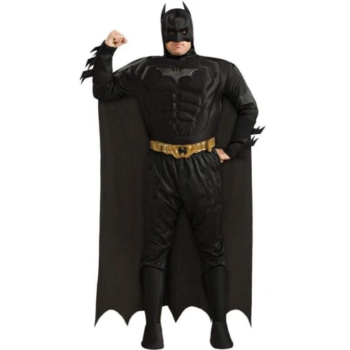 Batman Costume "The Dark Knight" Muscle Chest - Adult Plus Size