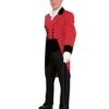 Red Double-Breasted Tailsuit Ringmaster Costume -Epic Costumes R90804
