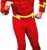 Flash Deluxe Muscle Chest Costume -Epic Costumes SuperhR888079