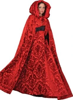 Little Red Riding Hood Cape / Deluxe Storybook Princess Cape - Theatrical Quality