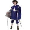 Musketeer Man Costume -Epic Costumes T7719BLUE