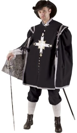 Musketeer Costume -Epic Costumes T7719 musketeer black