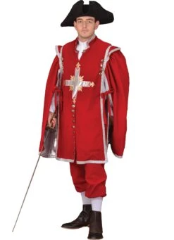 Musketeer Costume -Epic Costumes T7719 musketeer red