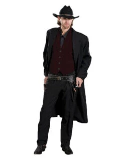 Western Gunslinger Costume / Riverboat Gambler / Wild West