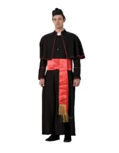 Cardinal Costume / Pope Costume / Theatrical Quality / Professional / Broadway Quality -Epic Costumes T7760CardinalBlk