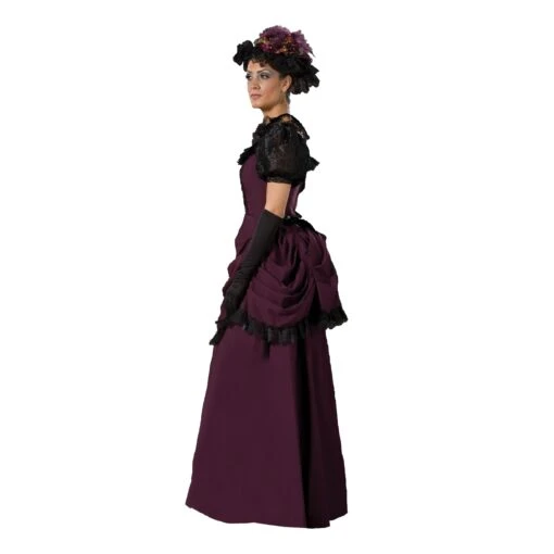 Purple Victorian Emma Dress Costume