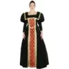 Deluxe Medieval Dress Costume -Epic Costumes T8010 anne boleyn sq