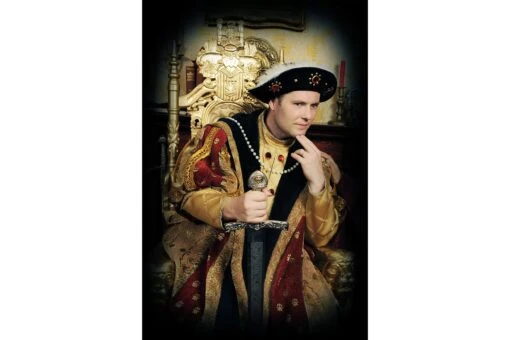 Medieval King Costume / Henry VIII / 16th Century King / Superior Quality
