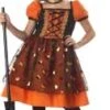 Child Pretty Pumpkin Witch Costume 2 Child Pretty Pumpkin Witch Costume -Epic Costumes VikingCC315