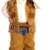 Child Leather Western Cowboy Chaps -Epic Costumes WesterUW26157